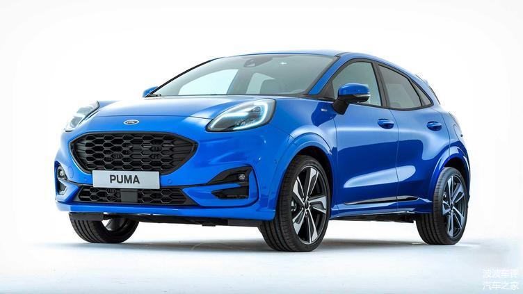 福特發(fā)布PUMA小型SUV官圖，歐式風(fēng)格，造型很有柔和感