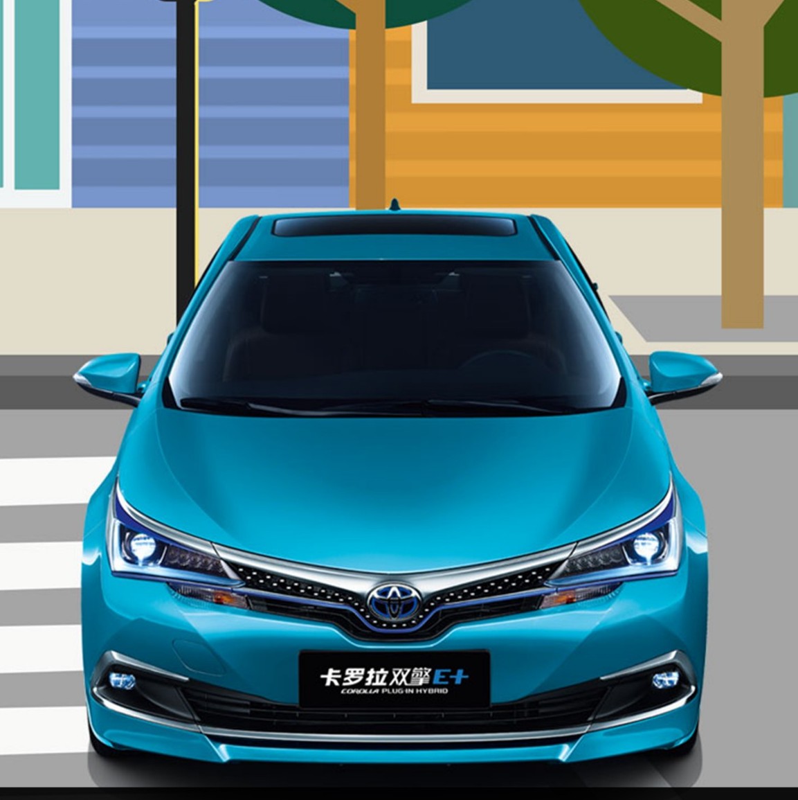 沒想到你是這樣的卡羅拉雙擎E+！ 